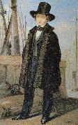 Georg Friedrich Kersting Richard Kersting vor seiner Abreise nach Riga oil painting on canvas